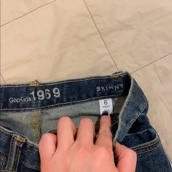 NWOT Gap Kids skinny jean w/stretch -6yr - Picture 3 of 4